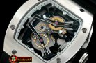 RM067C - Bubba Watson Tourbillon SS/RU White Swiss Qtz