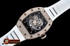 Richard Mille RM035-02 Americas Diams RG/RU Wht Skele KVF MY8215 Mod