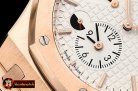 Audemars Piguet Royal Oak Reserve/Duo Time 26120 RG/RG White Asia 23J