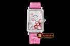 Franck Muller Long Island Peony DIAM/SS/LE (Red) Pink MOP Swiss Qtz