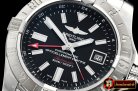 Breitling Avenger II GMT A3239011 SS/SS Black GF A2836