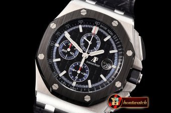 Audemars Piguet AP ROO 26411PO Ed CER/SS/LE Blue/Blk JF A3126 Mod