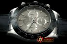 Replica Rolex Daytona 116520 SS/CER/LE Grey A-7750 Sec@6