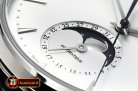 Jaeger Le Coultre Master Ultra Thin Moonphase SS/LE White GF 1:1 MY9015