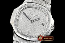 Patek Philippe Nautilus 5711 40mm Diams SS/SS Diams Miyota 9015 Mod