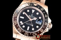 Rolex GMT Master II Basel 2018 126715 RG/RG Black A2836