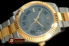 RDJ0255B - SS/YG TT Grey Swiss Eta 2836