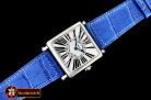 Franck Muller Master Sq 6002 Midsize SS/LE Blue White GF - Swiss Qtz