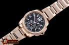Best Quailty Cartier Cartier De Calibre RG/RG Black JF Miyota 82