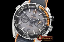 OMG0538A -P-Ocean Chrono Blk/Org SS/NY Grey JHF V3 A7750 Mod9900