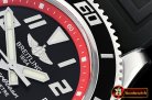 Breitling Superocean II 42mm SS/RU Blk/Red GMF Asia 2824