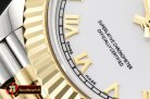 Rolex Datejust II DJ2 41mm Jub Flt YG/SS White Roman BP A3235 Mo