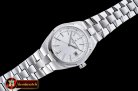 VACH. CONSTANTINE 2016 Overseas 4500V SS/SS Silver Wht MY8215 Ca