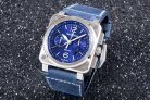 Bell & Ross BR0394-BLU-STSCA 42MM WF-7750 BR001W