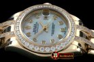 Replica Rolex Diam Bez YG MOP Wht/Diam S-2671
