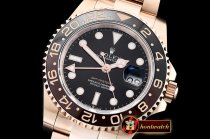 Rolex GMT Master II 2018 126715CHNR RG/RG Black BP A2836