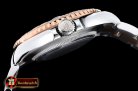 Rolex YachtMaster Mens 116621 RG/SS Black JF Asia 3135 Mod