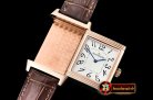 Jaeger Le Coultre JL Reverso Mens RG/LE White/Num MY8215 Mod