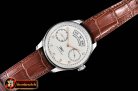 IWC Portugieser Annual Cal IW503502 SS/LE Wht/R ZF A52850