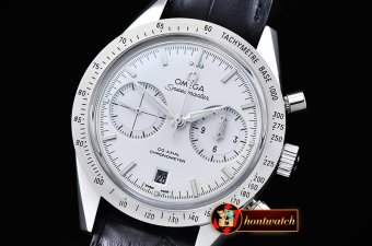 Omega SpeedMaster 57 SS/LE White JHF Asia 7750 Mod 9300