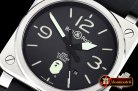 Bell&Ross BR03-92 42mm XXV Bathing Ape SS/RU Black MY9015