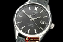 TAG0262C - Carrera Calibre 5 Automatic SS/LE Grey A-2824