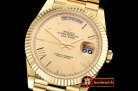 Replica Rolex DayDate 228206 YG/YG 18K Wrp Gold Roman BP Swiss 2