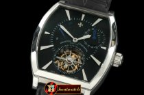 VC078A - Malte Tourbillon SS/LE Black Flying Tourbillon