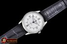 JAEGER LE COULTRE Master Control Date 2017 SS/LE White Miyota 90