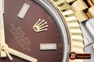 Rolex Datejust II DJ2 41mm Jub Flt YG/SS Brown Stk BP A3235 Mod