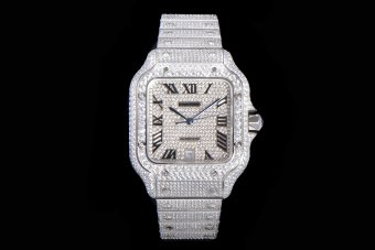 Cartier > SANTOS SERIES Full Dia 40mm A2824