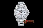 Rolex Explorer II Ref.216570 SS/SS Wht BP A3187 Mod