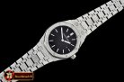 AP0530D - AP Royal Oak 33mm Frosted SS/SS Black JHF V2 Swiss Qtz