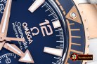 Replica Omega Planet Ocean Chrono RG/SS Blue Asia7750 Mod 9301