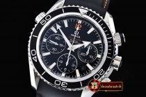 OMG0457D - Planet Ocean Chrono SS/RU Black JHF A-7750