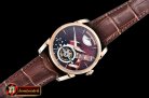 Parmigiani Fleurier Reserve De Marche Hebdomadaire RG/LE Brown Tourb