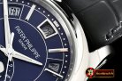 Patak Philippe Annual Cal. Moonphase Ref.5205 SS/LE Blue KMF MY9015
