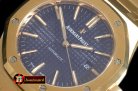 AP0310C - Royal Oak 15450 YG/YG Blue A3120 Decorated