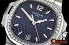 Patek Philippe Nautilus 33mm Diam SS/SS Blue PF Miyota 9015