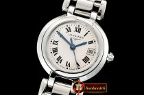 Longines Elegance Ladies SS/SS Ivory/Rmn GSF Swiss Quartz