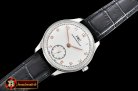 IWC Portuguese Hand-Wound Ref.IW5454 SS/LE Wht/Wht A6497