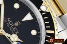 Rolex Submariner 16613 YG/SS Black BP Ult A3135 Mod