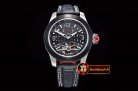 JAEGER LE COULTRE AMVOX3 Tourbillon GMT SS/LE Black/Wht Asia 23J