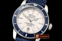 Breitling Superocean Heritage II 42mm SS/RU (Blue) Wht OMF A2836