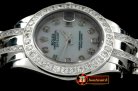 Replica Rolex Diam Bez SS MOP Wht/Diam S-2671