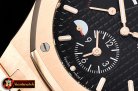 Audemars Piguet Royal Oak Reserve/Duo Time 26120 RG/RG Black Asia 23J