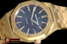 AP0310C - Royal Oak 15450 YG/YG Blue A3120 Decorated