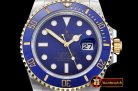 Rolex Submariner 116613 YG/SS Blue BP Ult A3135 Mod