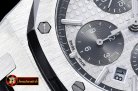 Audemars Piguet Royal Oak Chronograph 26320ST SS/LE Wht/Gry JHF