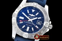 Breitling Avenger II GMT A3239011 SS/RU Blue GF A2836